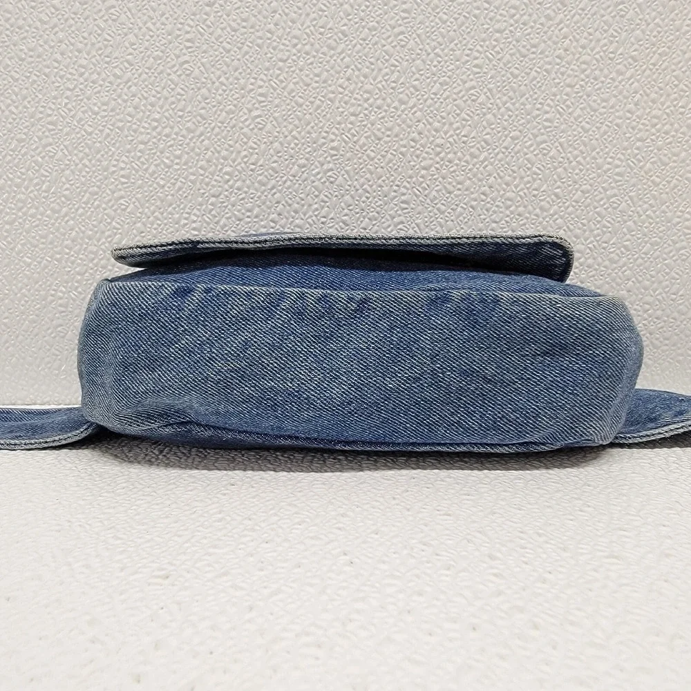 Vintage Arizona Jean Co. Kids Blue Denim Fanny Pack Waist Bag 90s - Adjustable